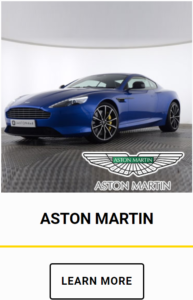 Blue Aston Martin Car