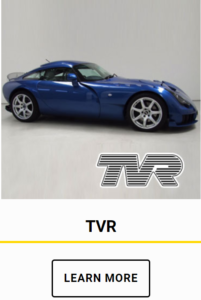 Dark-Blue TVR Car for hire