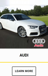 White Audi Car