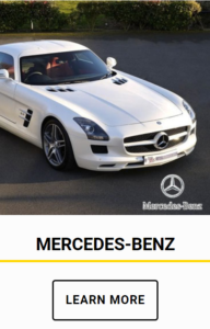 White Mercedes-Benz Car for hire