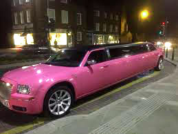 Pink Bentley Limo Hire for wedding