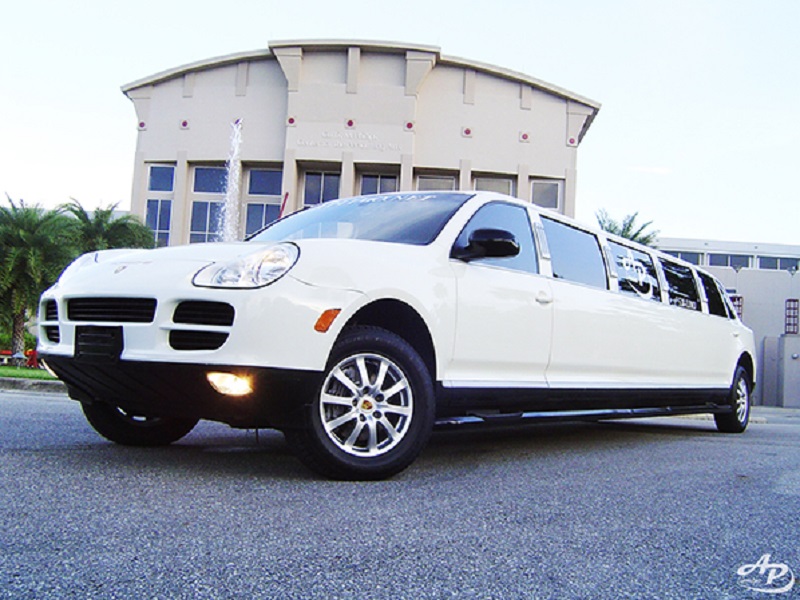 Porsche Cayenne Wedding Limo