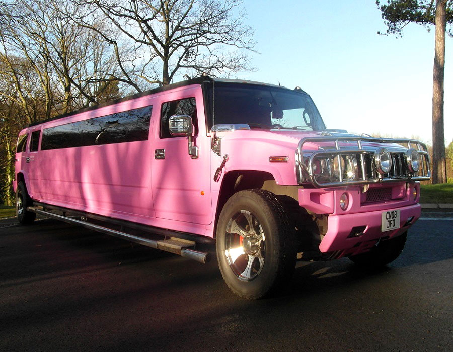 Wedding Pink Hummer Limousine