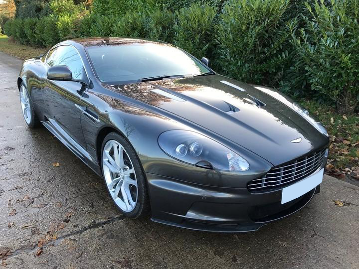 Aston Martin DBS ready for hire for special events.