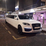 Audi Limousine Hire Front View London