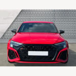 Audi RS3 Front View (Red Color)