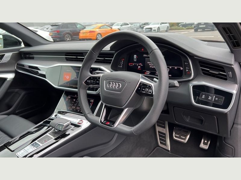 Getting behind the wheel of an Audi S7 Self Drive Car