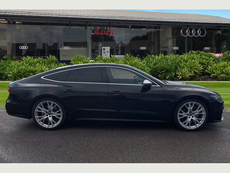 Close-up of the Audi S7 Sports Car design
