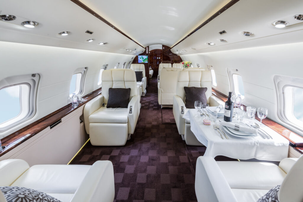Challenger 850 exclusive interior