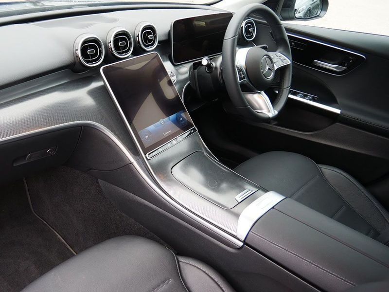 Chauffeur Driven Mercedes C Class providing elegant wedding transport