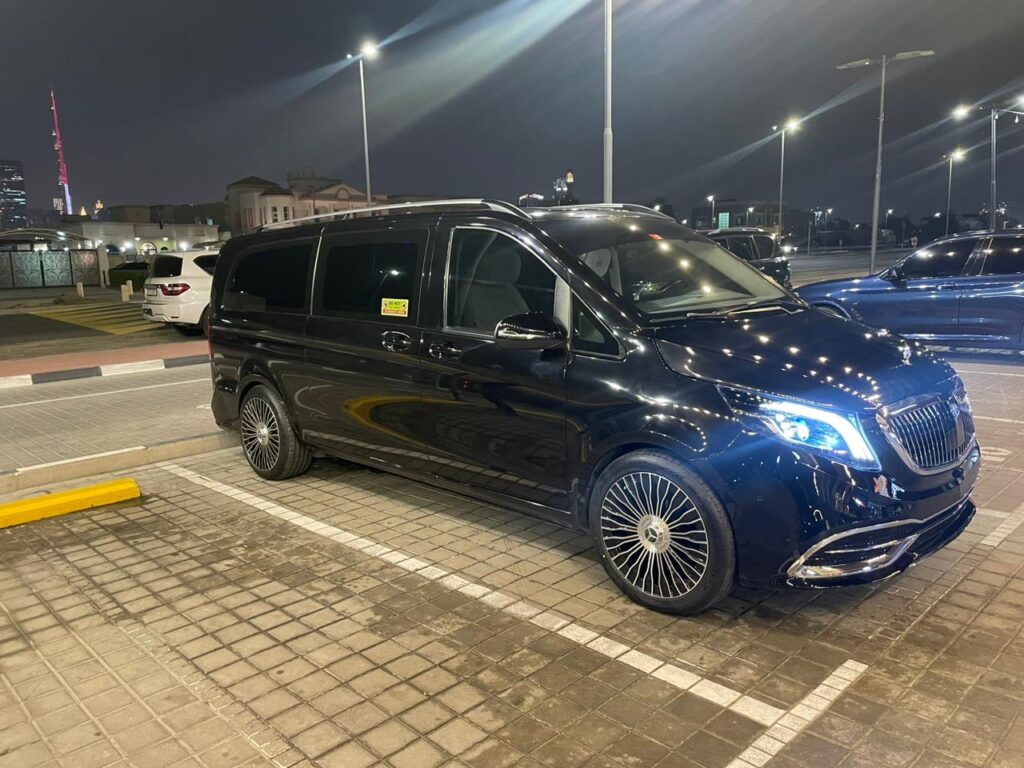 Chauffeured Mercedes Van