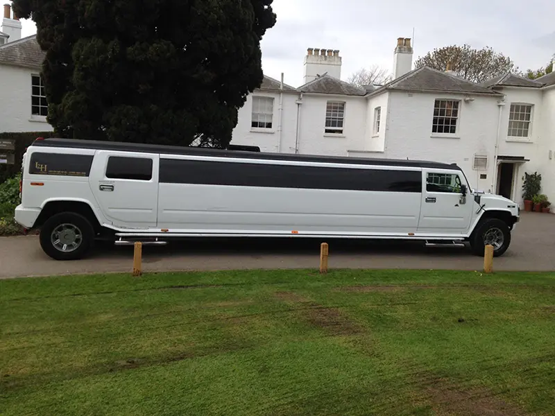 Luxury Hummer Limo available for hire for special events or film productions