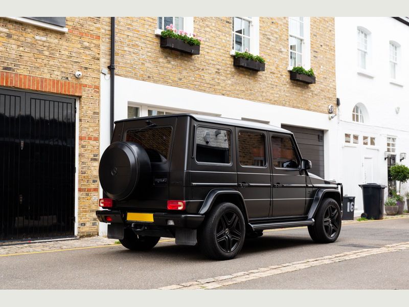 Mercedes Benz G63 Chauffeured Car to Hire