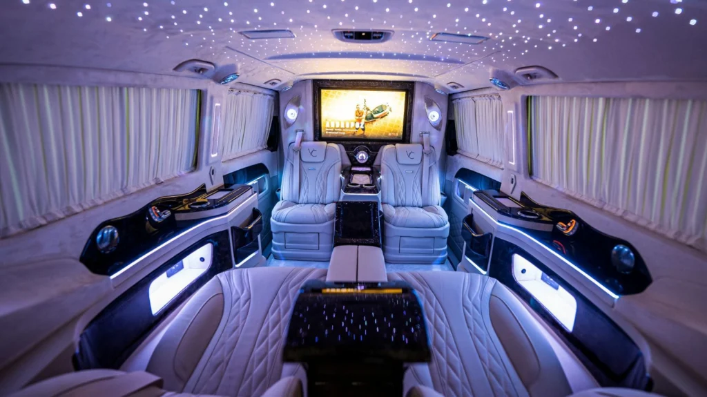 Mercedes Jet Class classic interior