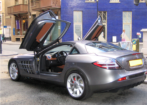 Mercedes Mclaren SLR Chauffeur Hire