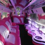 Pink Hummer limo Interior