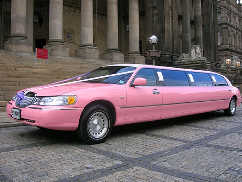 Pink Limos Hire with Chauffeur