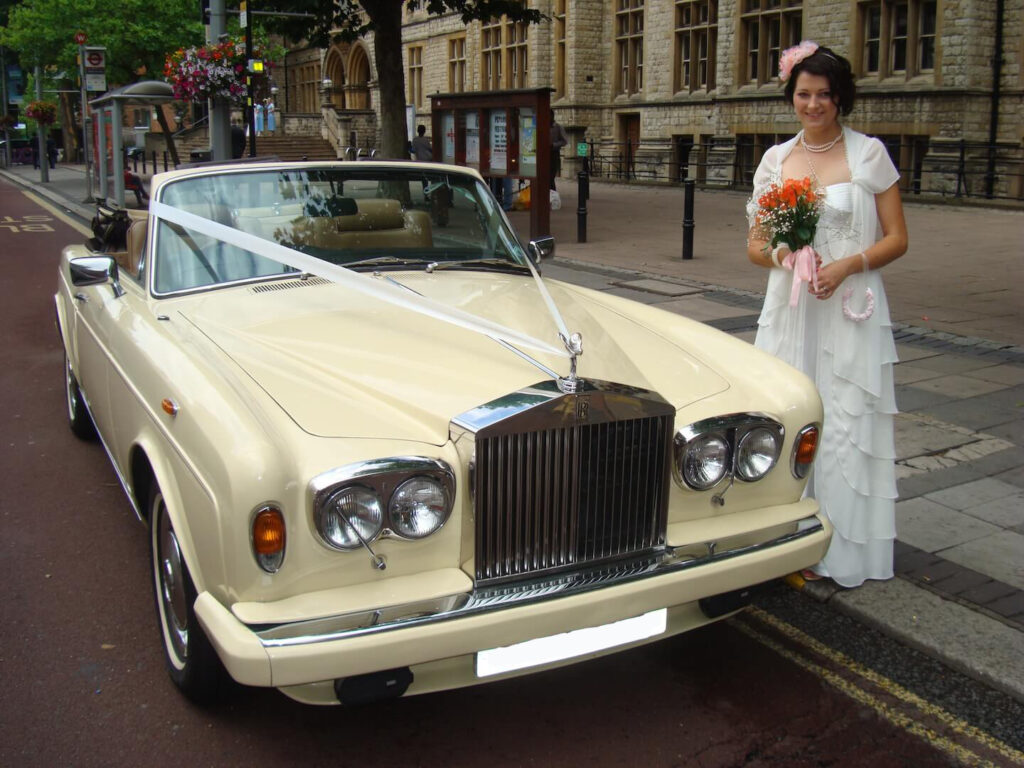 Rolls Royce Corniche Convertible For Weddings