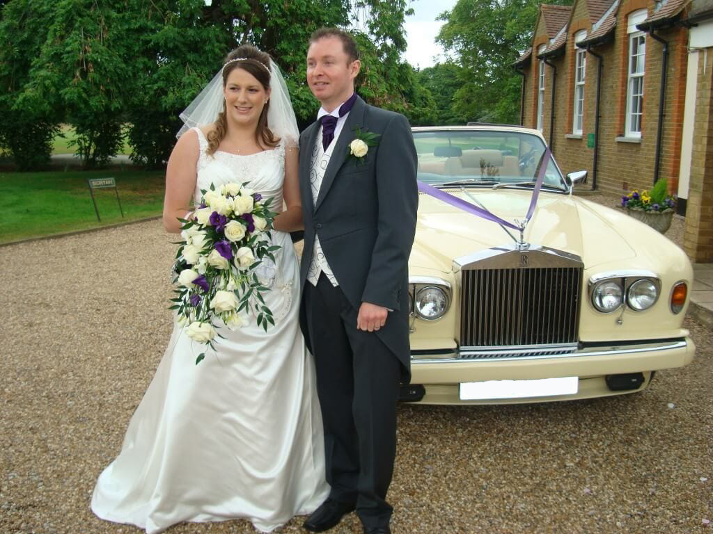 Rolls Royce Corniche Convertible Wedding Car