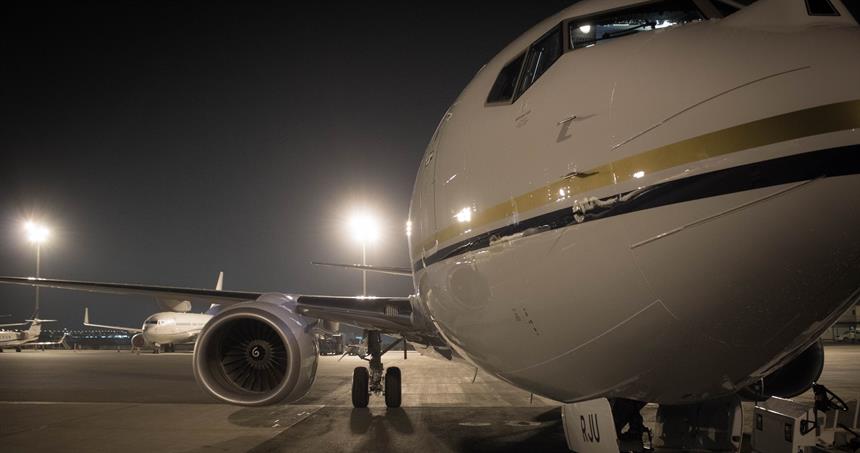 boeing bbj 3 exterior