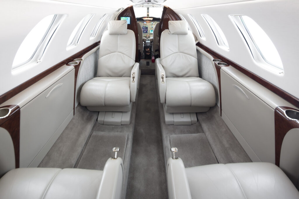 citation CJ3 Interior