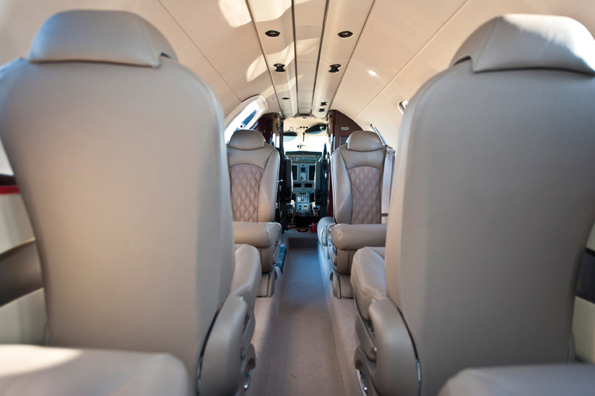 citation CJ4 Plush Interior