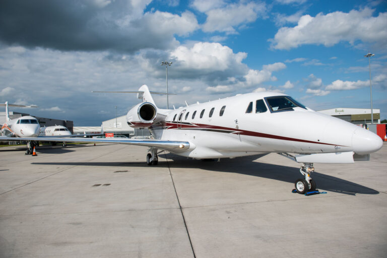 citation x superjet charter exterior