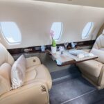 citation x superjet charter interior