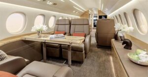 falcon 8x plush interior