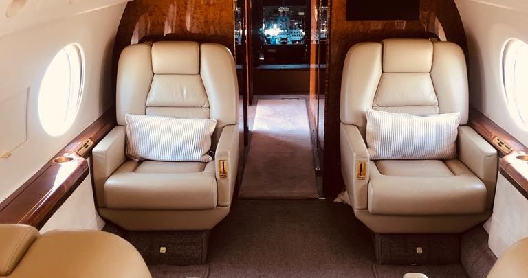 gulfstream g-550 for hires