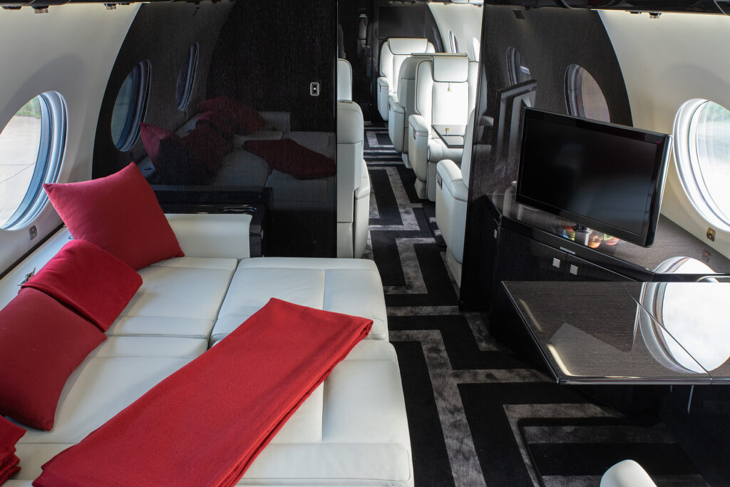gulfstream g-650ER classic interior